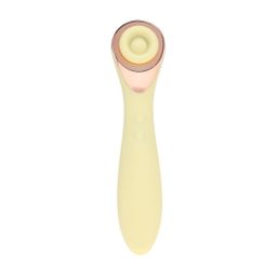 Loveline by shots Darling - AirTap Wand Vibrator met Vijf Koppen Accessoires - Geel (8714273060167)