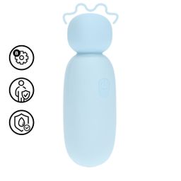 Loveline by shots Mochi - Mini Chunky Wand Vibrator - Blauw (8714273060174)