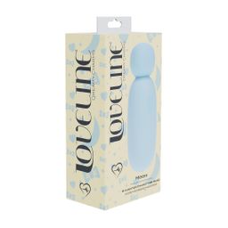Loveline by shots Mochi - Mini Chunky Wand Vibrator - Blauw (8714273060174)