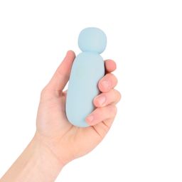 Loveline by shots Mochi - Mini Chunky Wand Vibrator - Blauw (8714273060174)