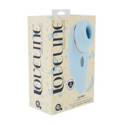 Loveline by shots Aurie - AirTap Vibrator met Twee Hoofdaccessoires - Blauw (8714273059727)