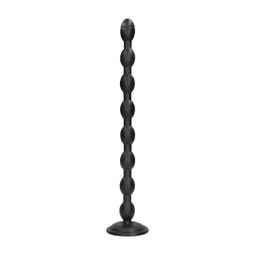 Ouch! by shots Chain Reaction - Anal Plug - 49 cm - Black (8714273017512)