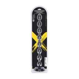 Ouch! by shots Chain Reaction - Anal Plug - 49 cm - Black (8714273017512)