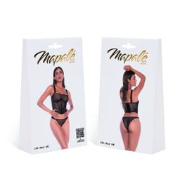 Mapalé Mesh Twee Delige Set - L/XL - Zwart (190602207256)