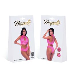 Mapalé Twee-delige set - L/XL - Nat look roze (190602206761)