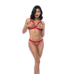 Mapalé Heartstroke - Twee-delige Set - L/XL - Rood (190602198356)