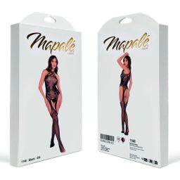 Mapalé Roze Visnet Bodystocking - Één Maat - Zwart (190602299121)