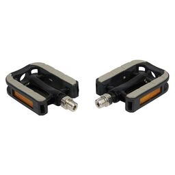 Qt cycle tech Pedalen Trekking Alu Zwart Anti Slip (5414704013375)