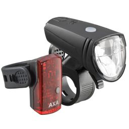 AXA verlichtingsset Greenline 25 USB 25 lux / 1 LED on/off (8713249283784)