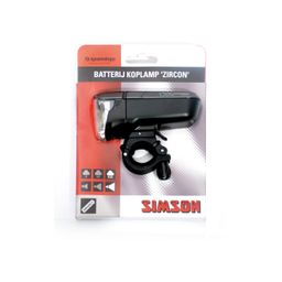 Simson koplamp Zircon batterij stuur montage (8711646207839)