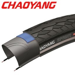 Chaoyang 28x1 1/2 (40-635) Sprint zwart RS met 1.5mm Kevlar (6938112679590)