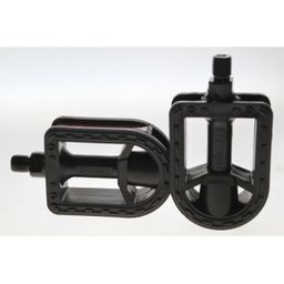 Union Pedalen kunststof 1/2" Zwart dun draad (8716669006117)