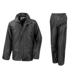 Hooodie (regenkleding) Hooodie regenpak adults L, zwart (8719874741934)