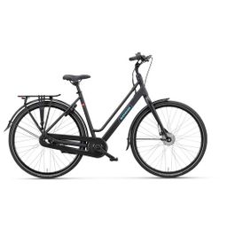 BATAVUS FONK 3 Dames Zwart Mat 53cm 2025 (8713568560689)