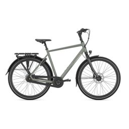 GAZELLE Chamonix C8 Heren Clay Green Mat 57cm 2024 (8717231361351)