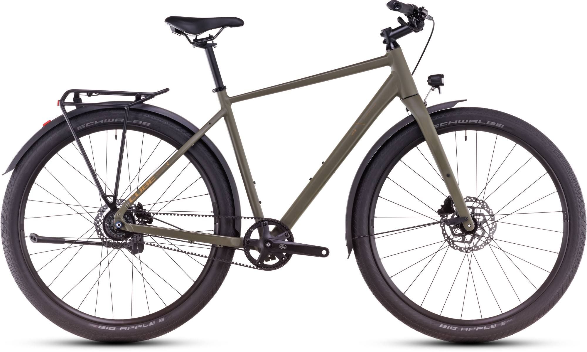 CUBE HYDE PRO FE DUSTYOLIVE/GOLD 58 CM (4054571474636)