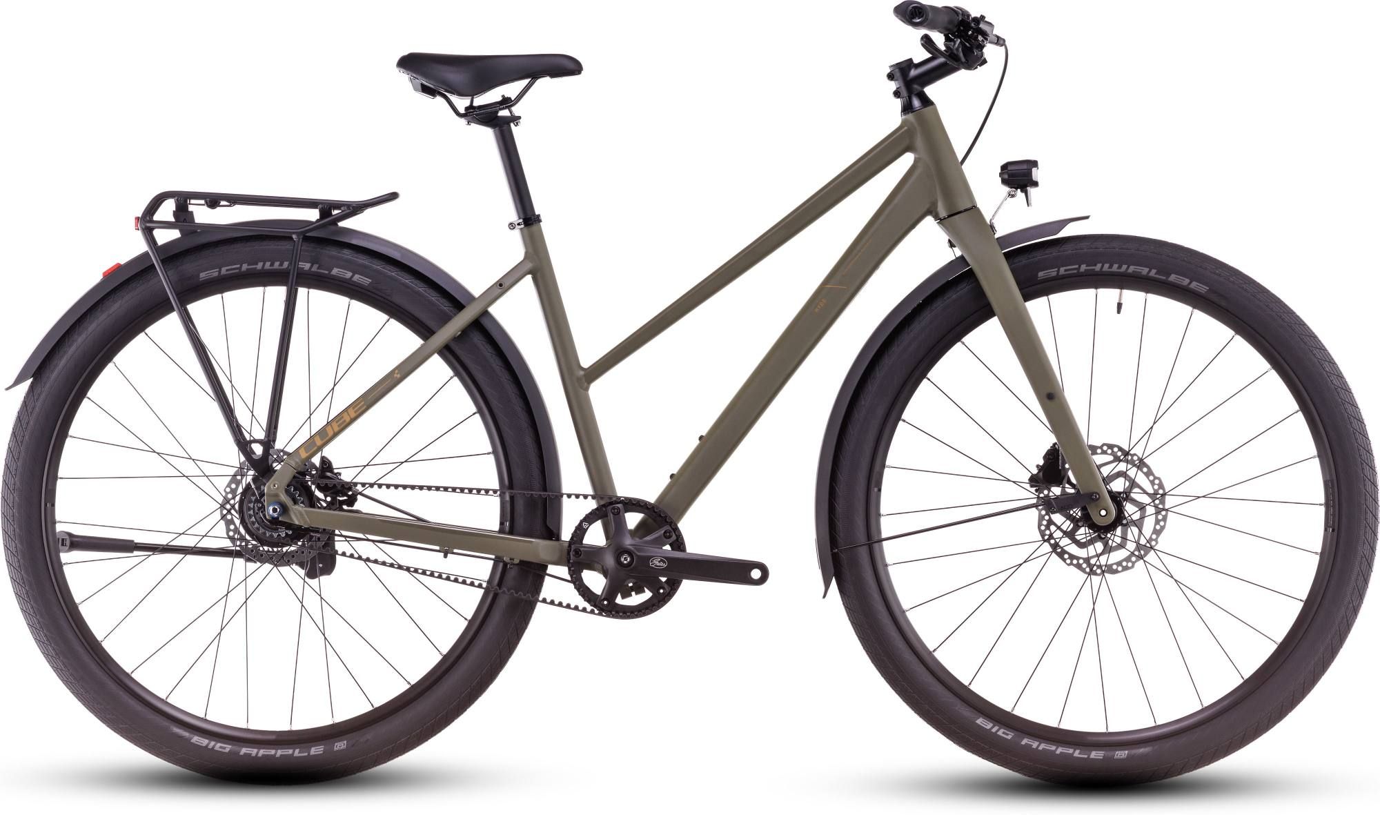 CUBE HYDE PRO FE DUSTYOLIVE/GOLD 2025 T 54 CM (4054571474674)