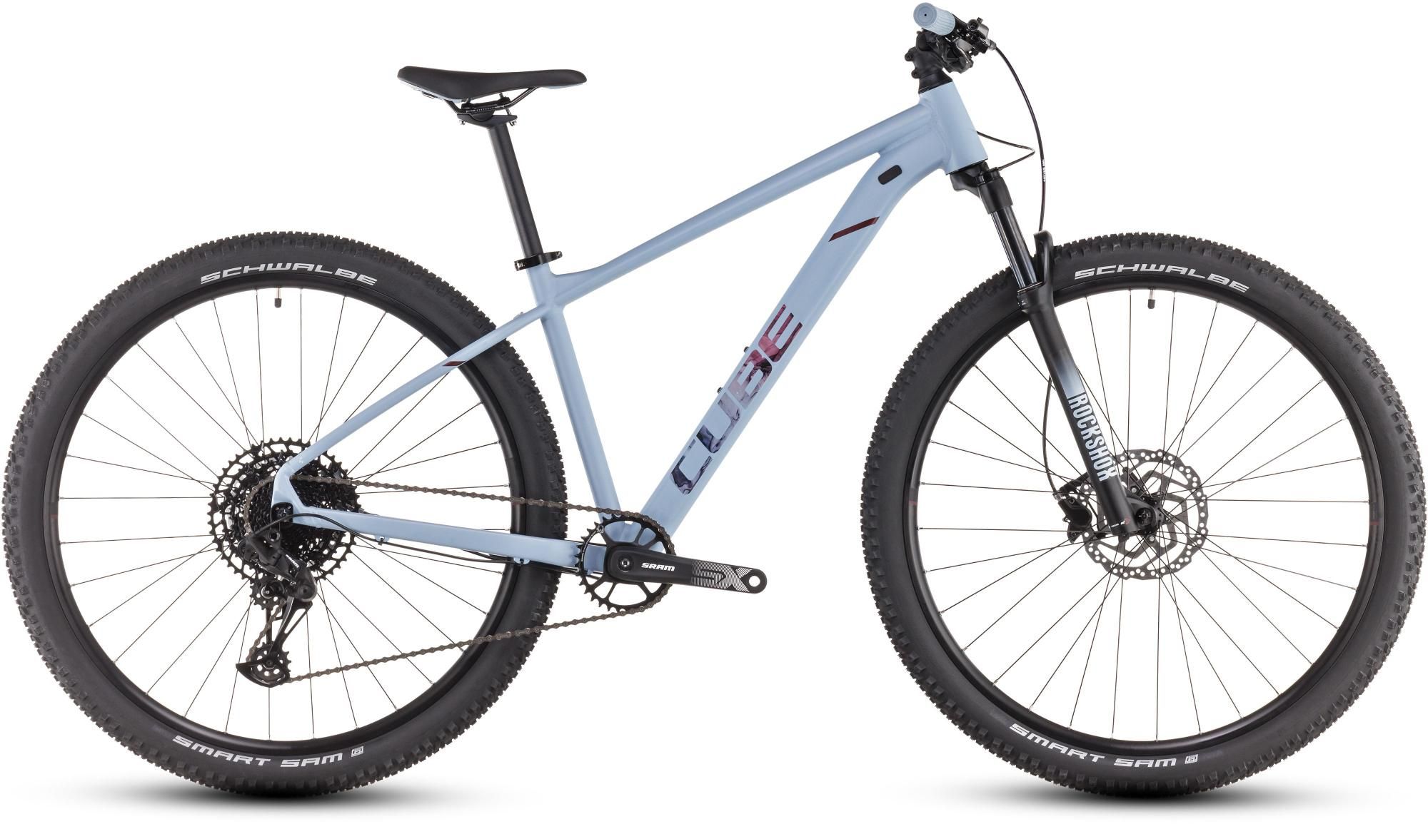 CUBE ATTENTION SLX PIGEONBLUE/ART 2025 XL (4054571472601)