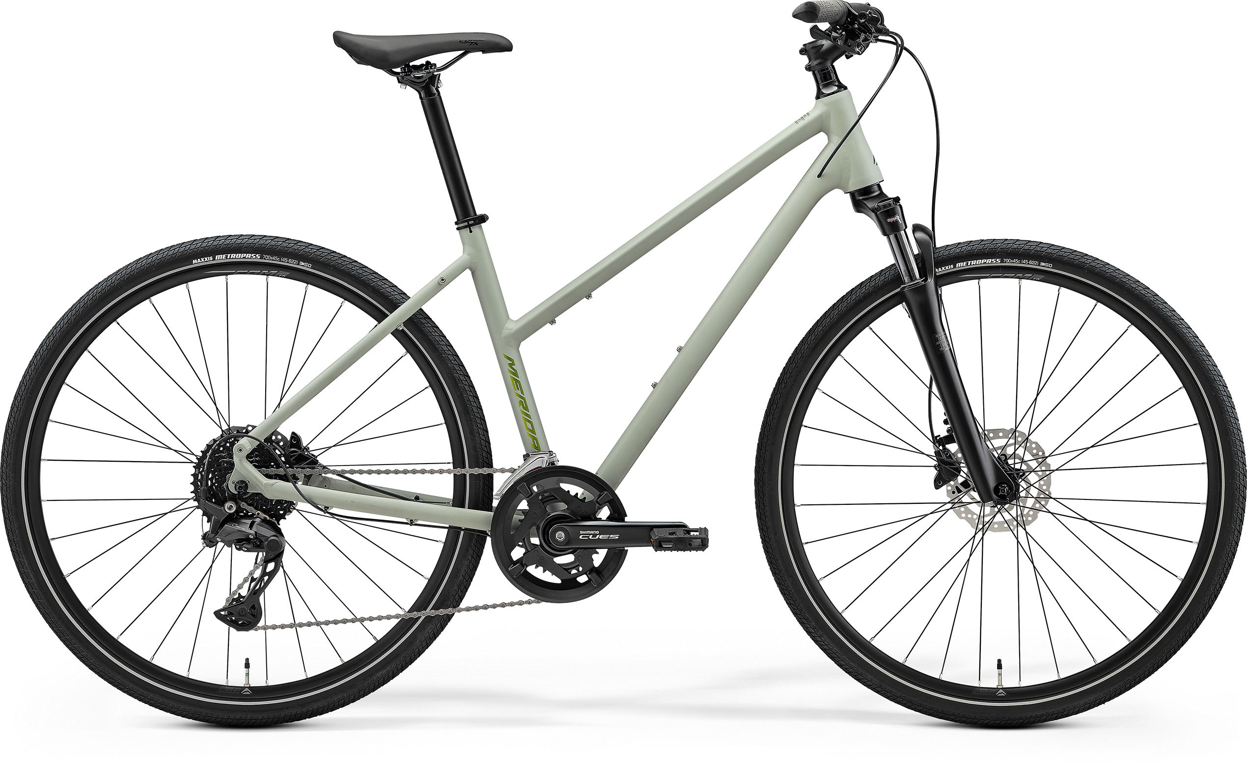 Merida CROSSWAY 300 LADIES MATT EARLY MOSS GREY/GREEN M (4711256508573)