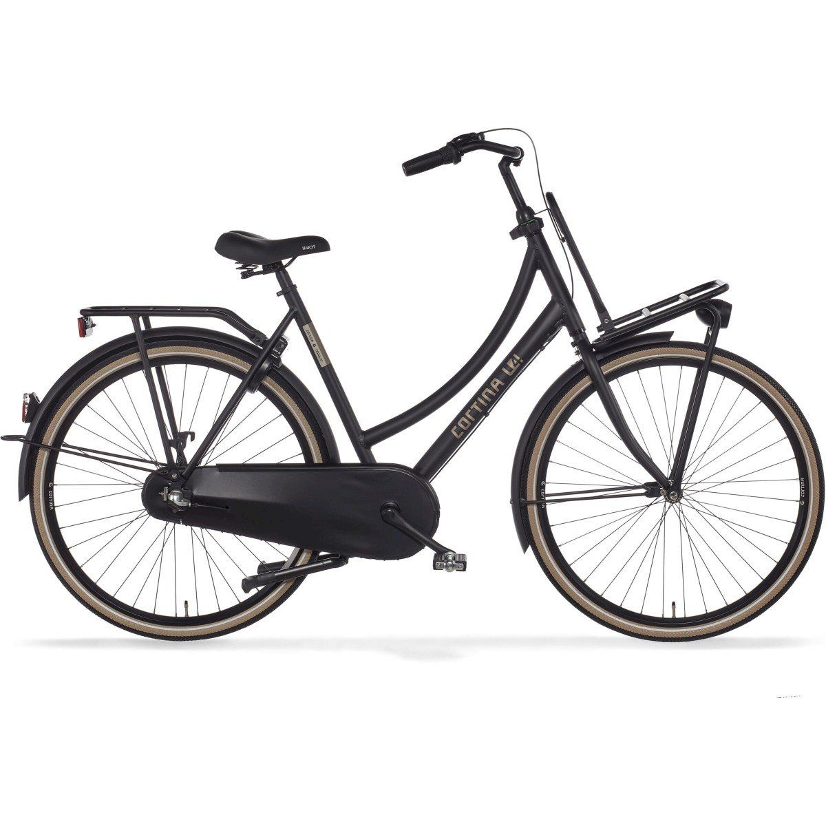 CORTINA Fiets Cortina U4 D61 Dames Zwart 61cm 2023 (8719461053402)
