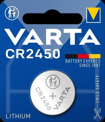 Varta Batt va cr2450 knoop (4008496270972)
