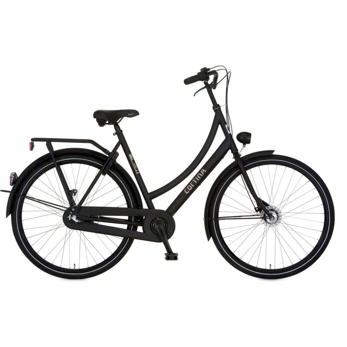CORTINA U1 Dames Black Matt 49cm 2023 (8717185977653)