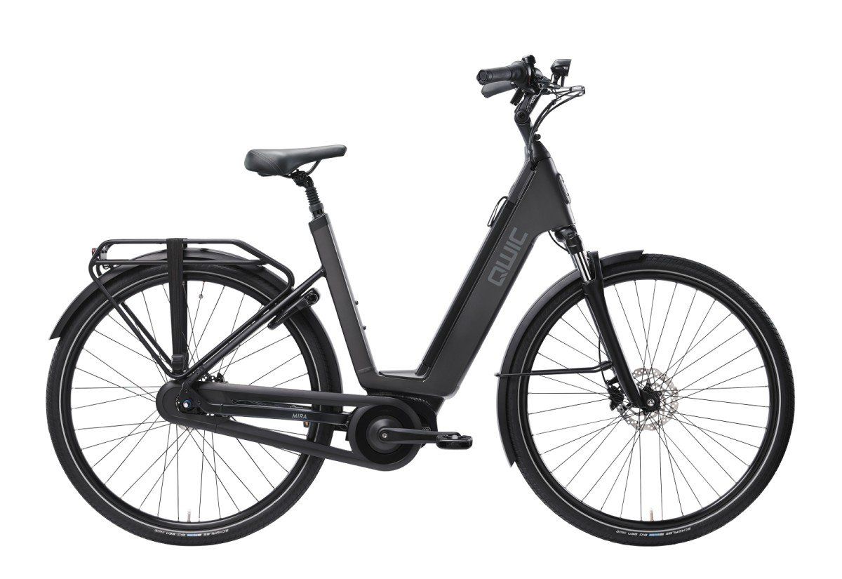 QWIC Mira Daily 756Wh 2025 M210 motor Lageinstap Jet Black M 48cm 2025 (8718792040617)