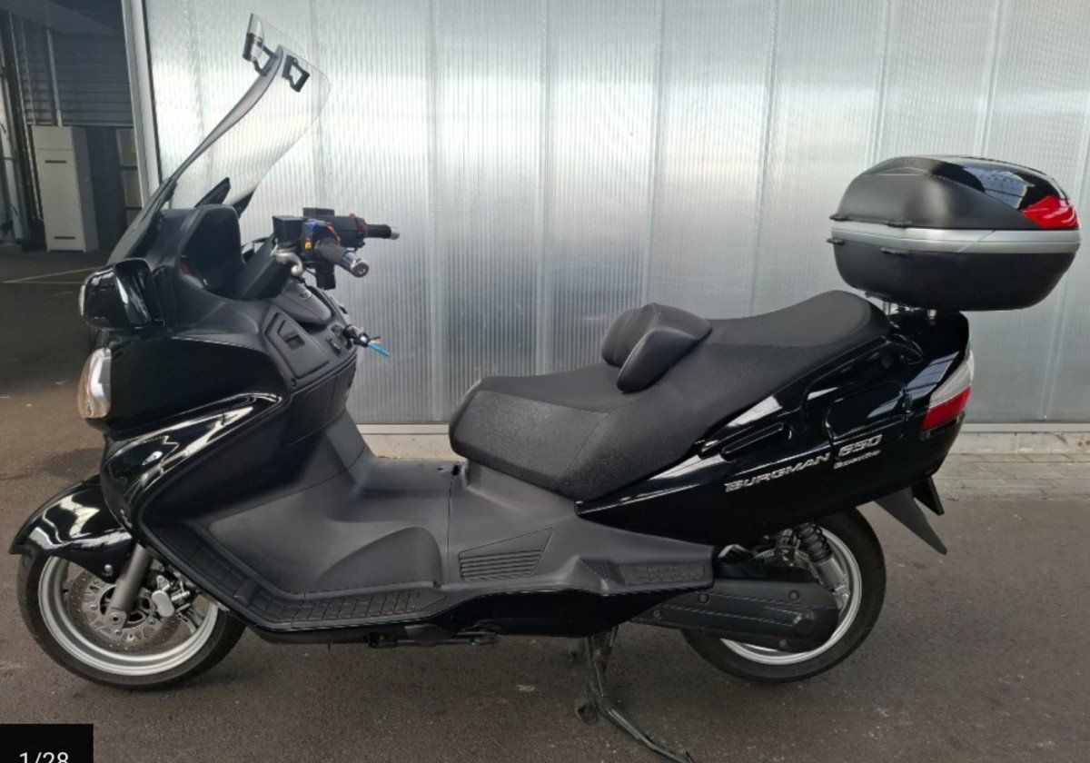 Suzuki Burgman AN 650 ABS Glass Sparkle Black 2010 (F.11736)