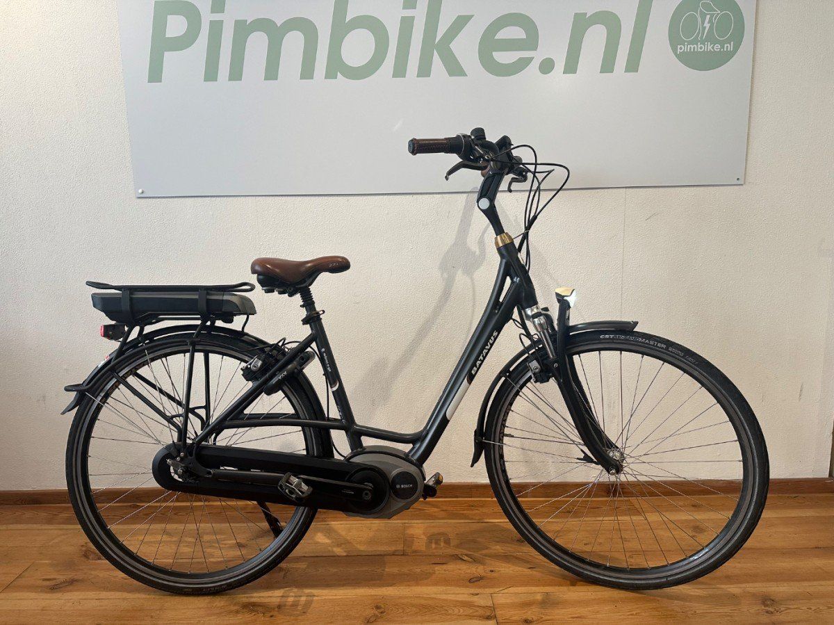 Batavus Milano e-Go NX7 Bosch 500Wh Dames Black Matt 48cm 2019 (F.11900)