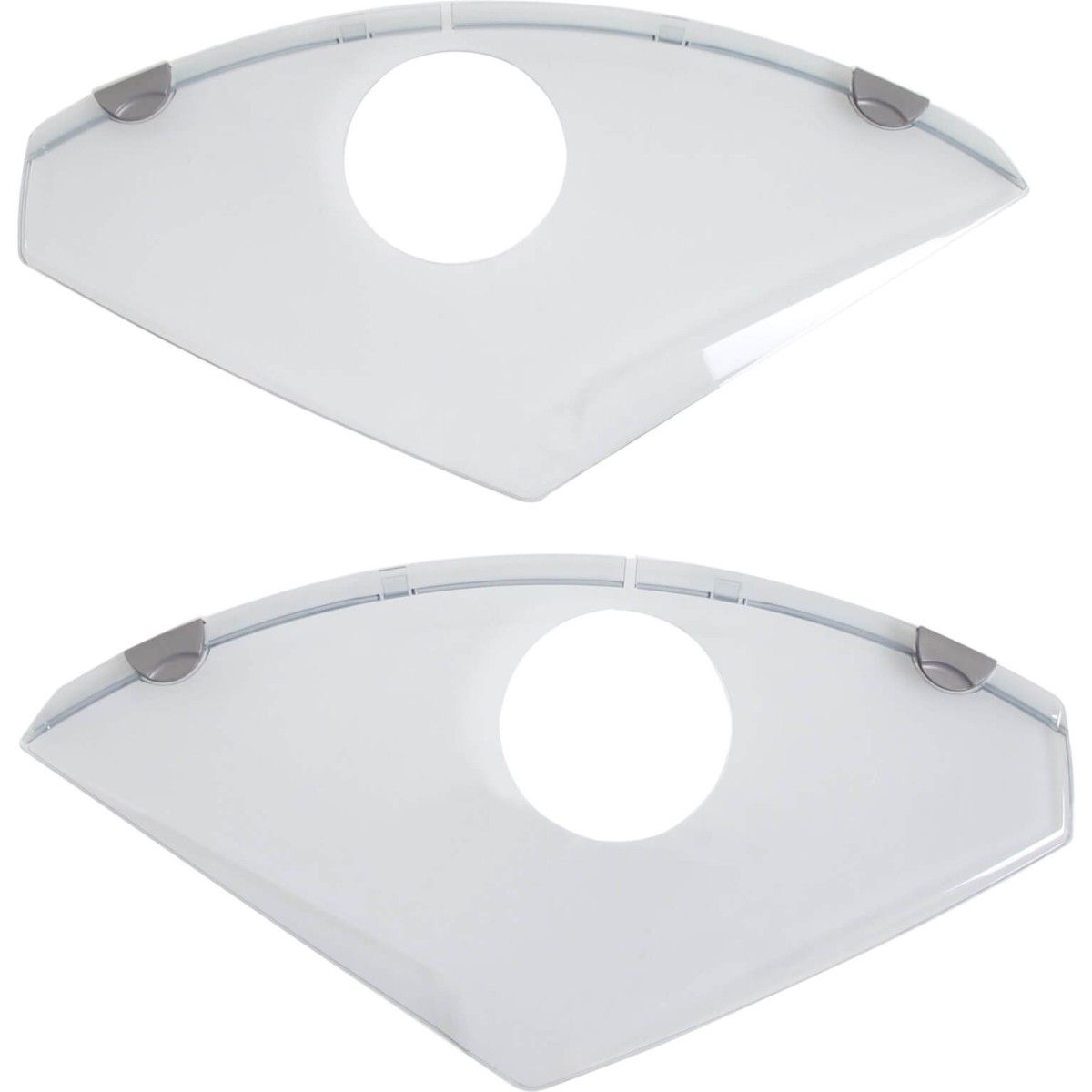 Iplex Design Drappeggi d'Autore Poltrona, Plexiglass/PMMA, fumé/Trasparente
