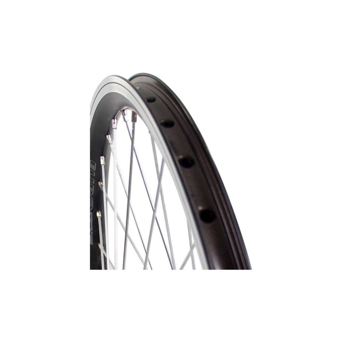 Roland voorwiel 26 x 1.75 vast Alu V-profil zwart (4043598303883)