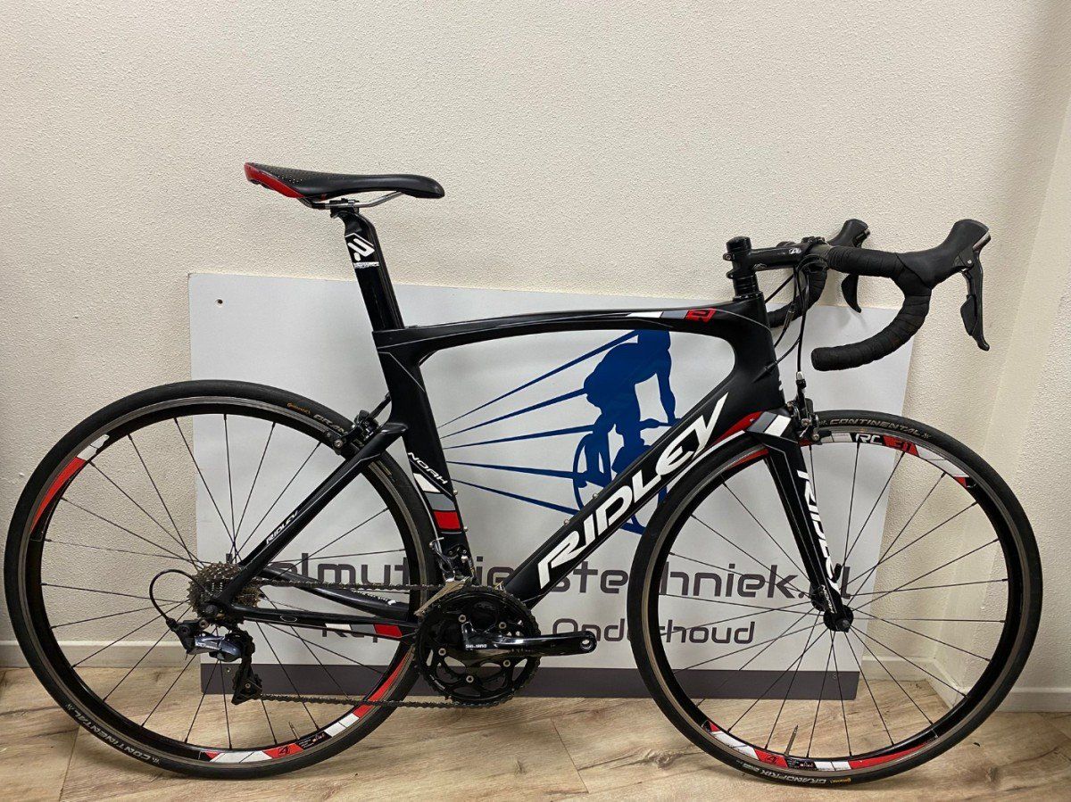 Ridley Noah Ultegra Heren Zwart/rood 53cm 2021 (F.26354)