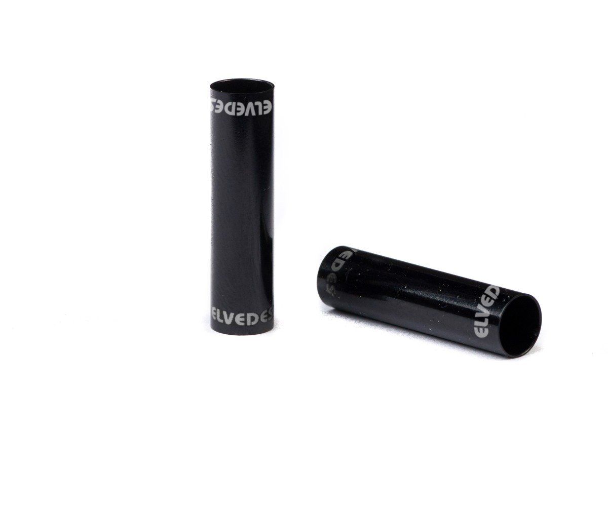Elvedes verlengnippel buitenk. 5mm zwart P/STUK (8716706019018)