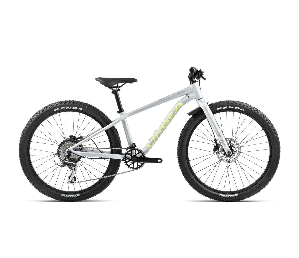 ORBEA MX 24 TEAM DISC Jongens Halo Silver - Spicy Lime (Matt) U 24 2026 (8434446582516)