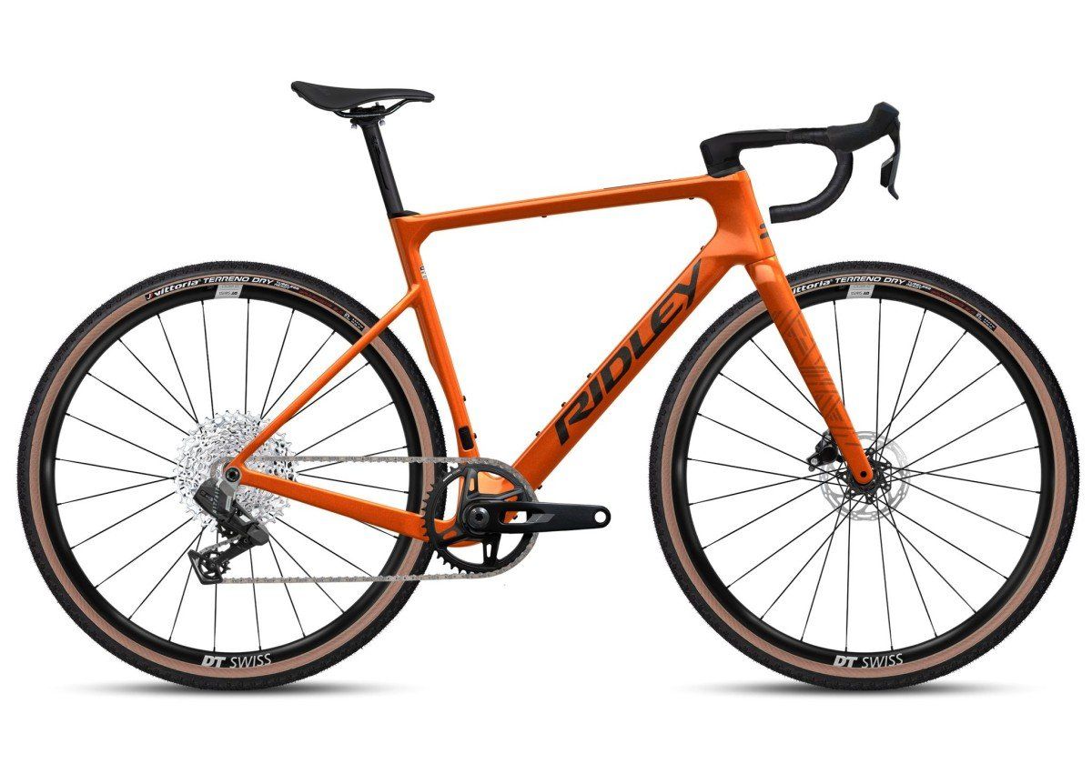 Ridley Astr Sram Rival XPLR 1x13 Rich Orange Metallic / Black Metallic M 2026 (5400928626712)