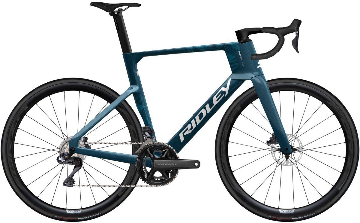 Ridley Noah 3.0 Shimano 105 DI2 // 2x12s Petrol Blue Metallic/White M 2026 (5400928728300)