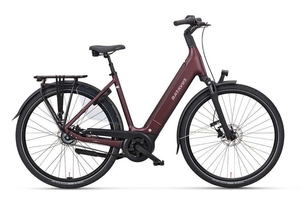 BATAVUS Finez PT Exclusive 2026 Lage instap Burgundy Red Matt 53cm 2026 (8713568557801)