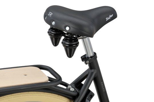 BATAVUS Packd-7 Plus Dames Zwart Mat 61cm 2025 (8713568420761)
