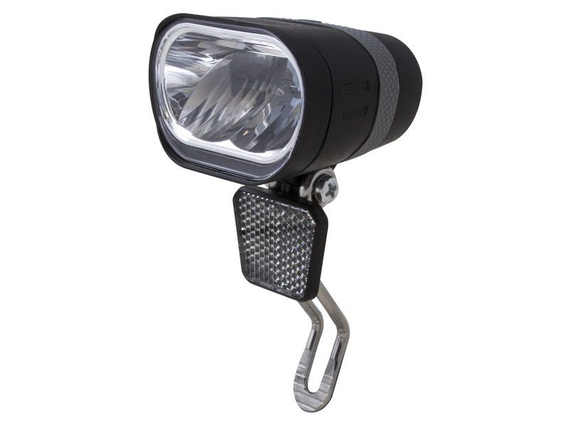 Spanninga koplamp Axendo 80 XE 6-36VDC e-bike m/reflector â¢ Helmut Fietstechniek