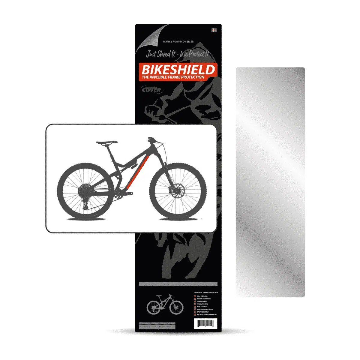 Bikeshield Stay/head shield kit matte (7340054900448)