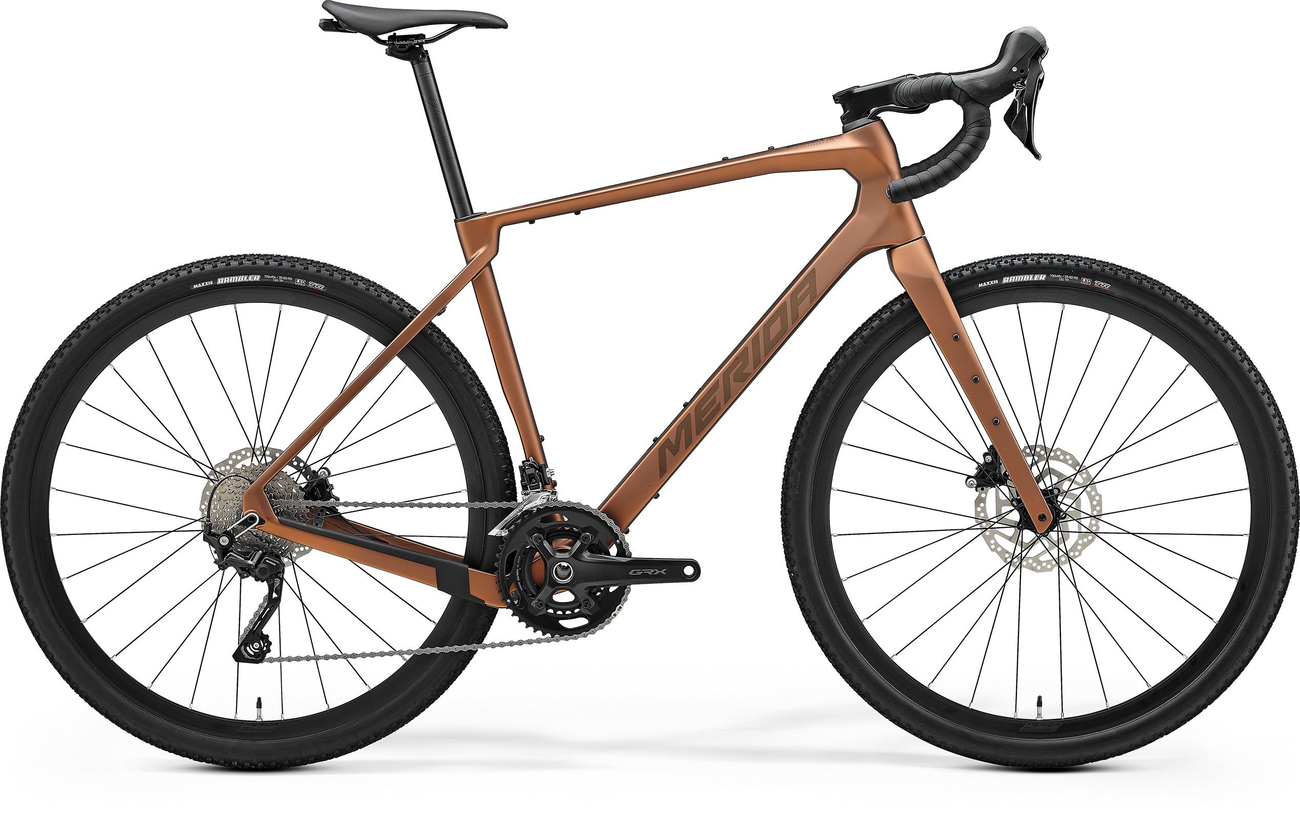 Merida SILEX 4000 MATT BRONZE METAL/GOLD BLACK M (4711256494432)