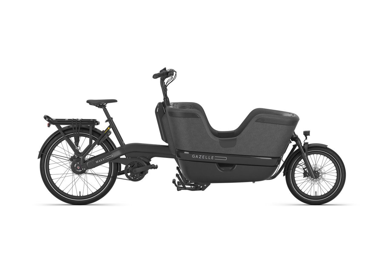 Gazelle MAKKI TRAVEL HMB Connect L49 Black SE (Mat) (8717231356661)