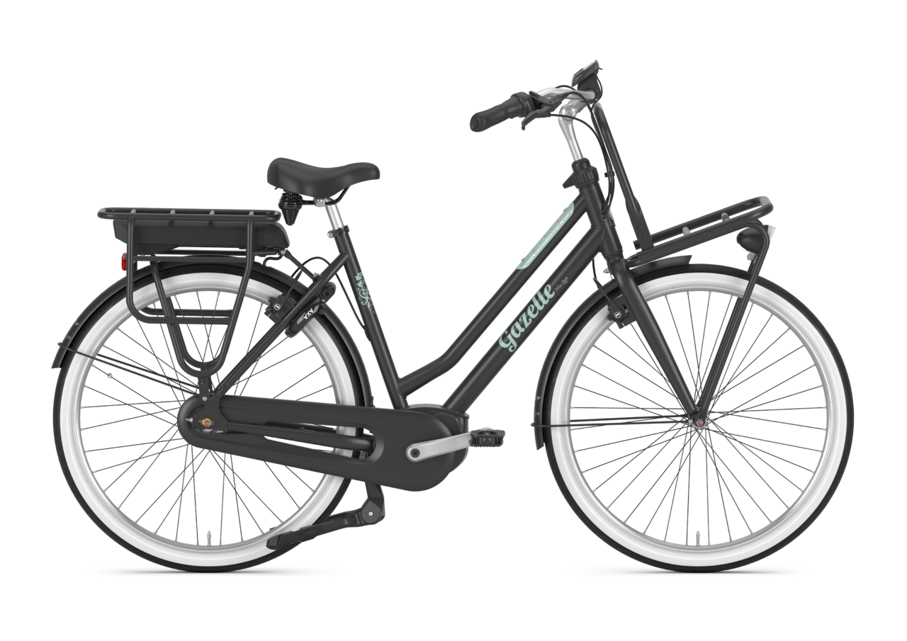 Gazelle MISS GRACE C7+ HMB L64 Zwart R7H (Mat) (8717231357002)