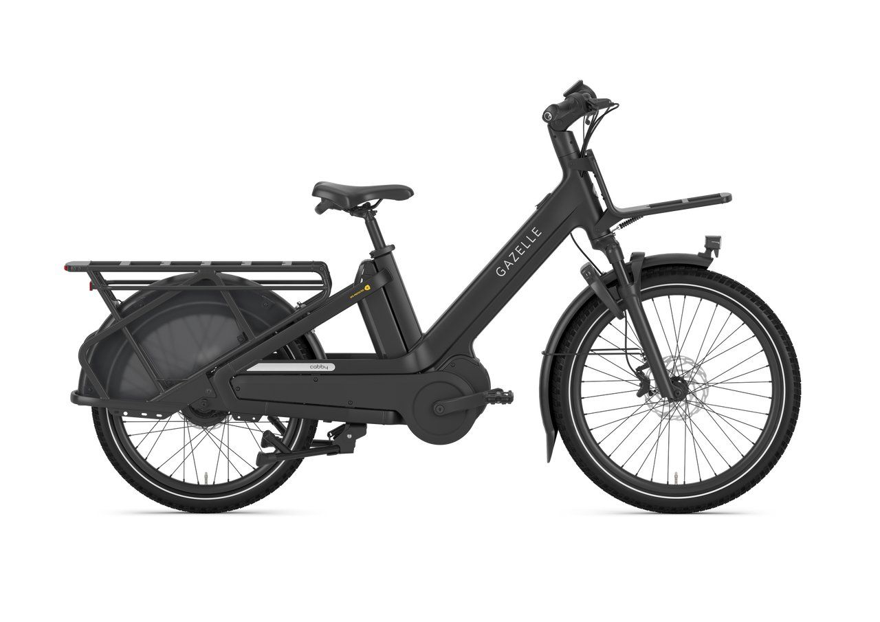 Gazelle CABBY C380 HMB CONNECT L55 Black SE (Mat) (8717231000755)