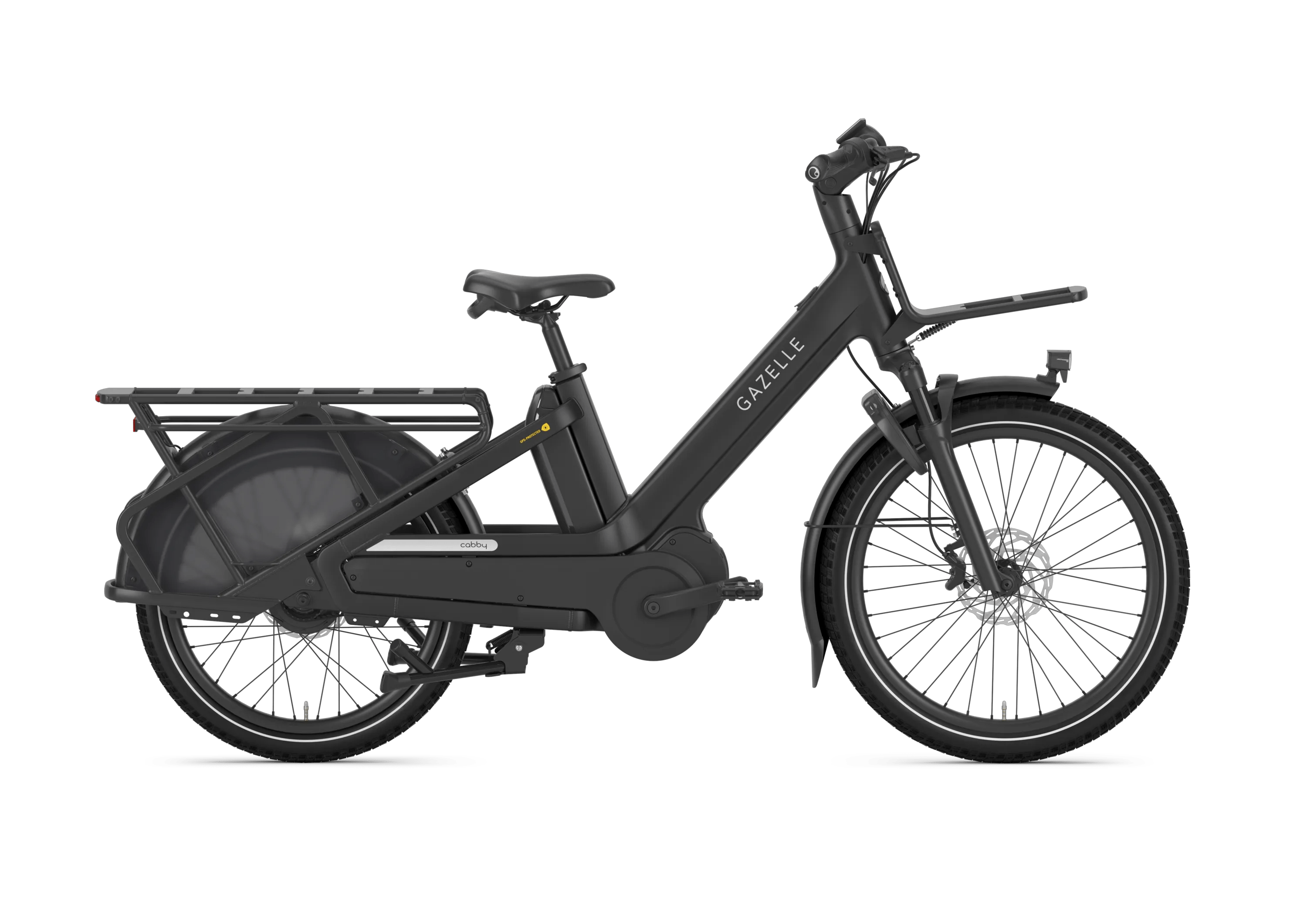 Gazelle CABBY C380 HMB CONNECT L55 Black SE (Mat) (8717231000755)