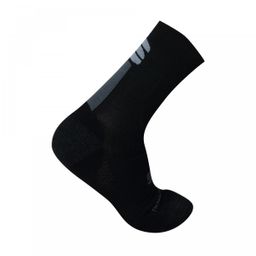 Sportful Merino Wool 18 Sock - Black/Antharcite - S (EU 35-39)