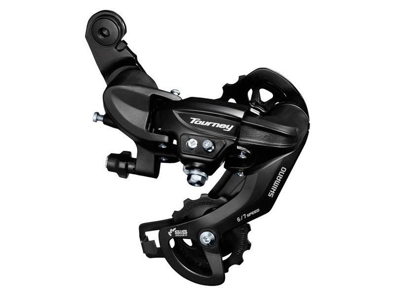 Shimano achter derailleur Tourney TY300 z/haak (4524667393627)