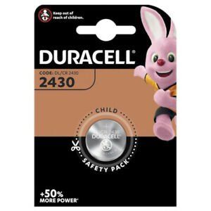 Batterij Duracell DL2430 Lithium 3V (5000394030398)