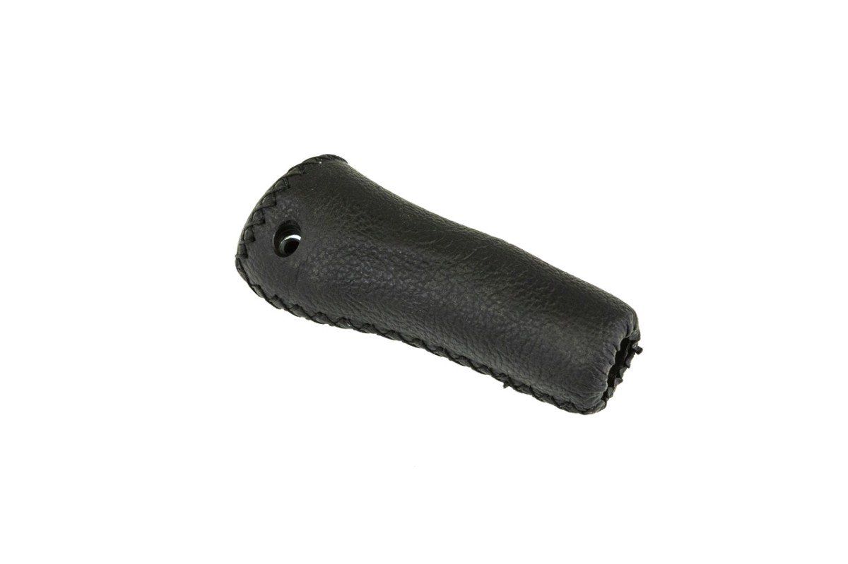 Gazelle Handvat rechts 119mm aero leder black (8717118120644)