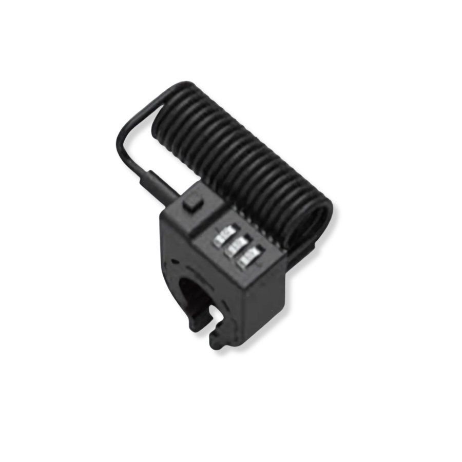 LCKT kabelcijferslot voor fietshelmen inclusief houder (6152449494484)